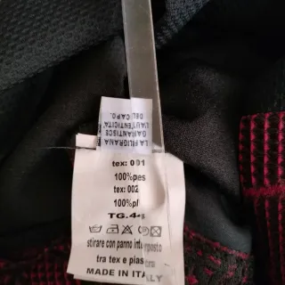 Vestito Coconuda nero e fucsia