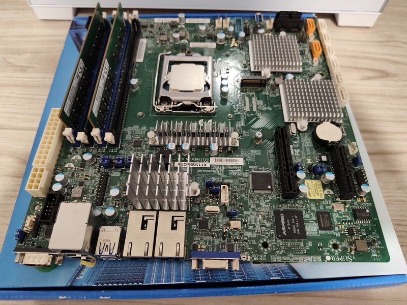 Supermicro X11SSH-CTF + Xeon E3 1280v6 + 32GB RAM afbeelding 3