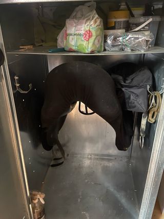 Armario metálico para equitación