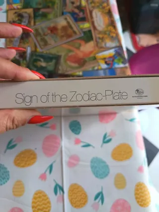 Piatto Zodiaco Hutschenreuther Edizione Limitata.