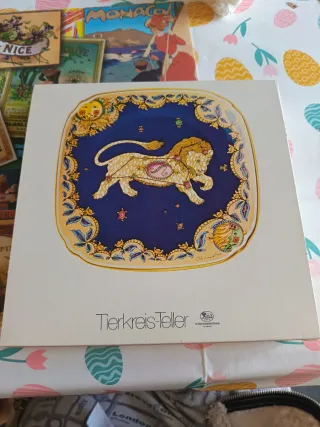 Piatto Zodiaco Hutschenreuther Edizione Limitata.