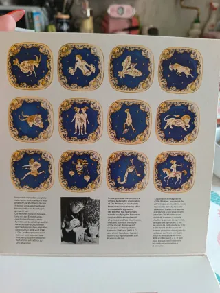 Piatto Zodiaco Hutschenreuther Edizione Limitata.