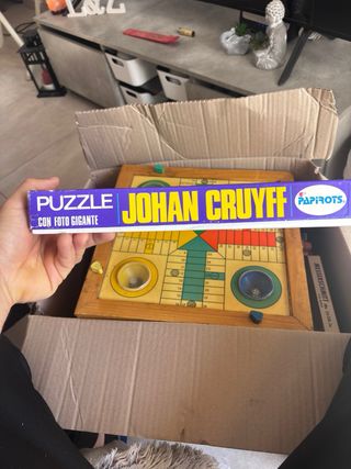 Puzzle Johan Cruyff Papirots Antiguo