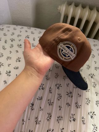 Gorra New Era 59FIFTY NY Marrón y Azul