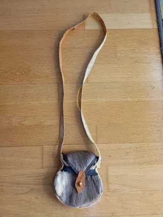 Bolso disfraz indio piel