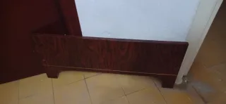 Somier madera con cabecero y pie