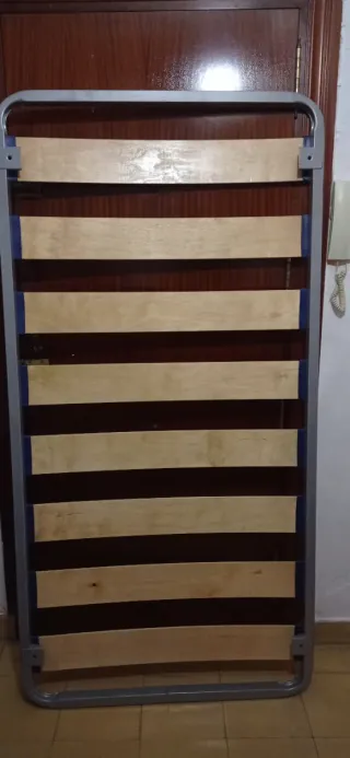 Somier madera con cabecero y pie