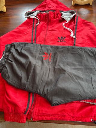 Chándal Adidas Rojo reversible