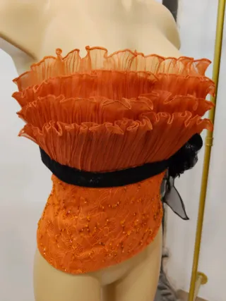 Top Naranja Talla 38 y 44