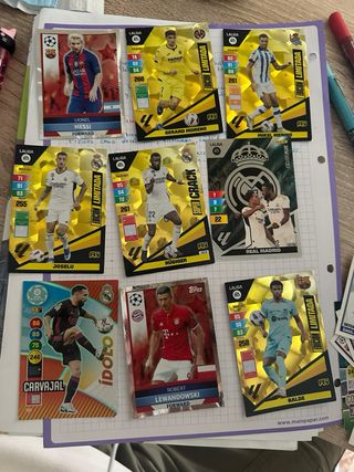 Cartas Futbol Super Crack LALIGA