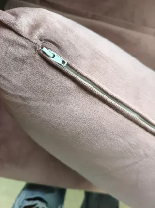 NUEVO Sofá Cama NIO Terciopelo Rosa de Maisons du