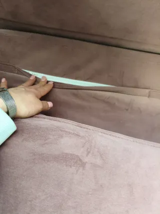 NUEVO Sofá Cama NIO Terciopelo Rosa de Maisons du