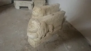 PATAS DE PIEDRAS PARA JARDINERAS