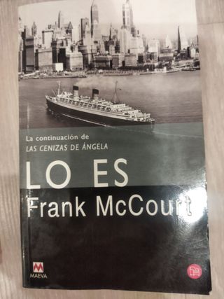 Frank McCourt 2 Novelas x 2€