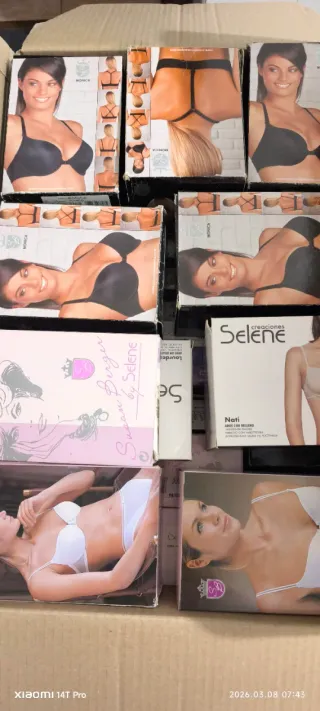 Lote Sujetadores Selene Beige y Negro