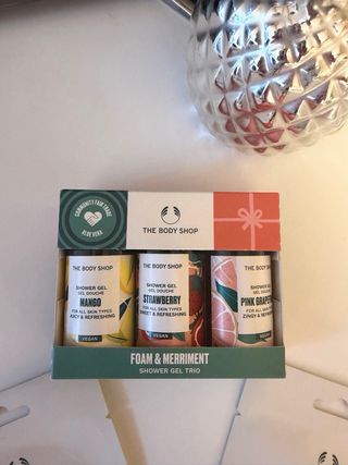 The Body Shop: Set Gel Ducha y Mascarillas