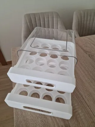 Huevera doble cajonera