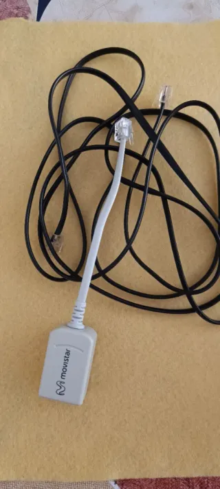 Cable Teléfono Fijo Movistar + Microfiltro