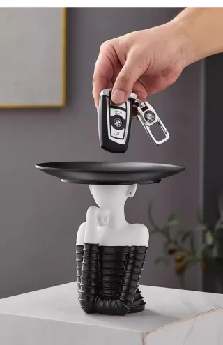 Portallaves Diseño Mujer Figura