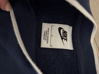 Conjunto Nike Air Sudadera y Pantalón Azul