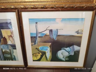 2 Láminas Salvador Dalí Vintage