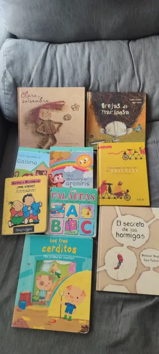 Vendo 9 libros infantiles, en buenas condiciones,