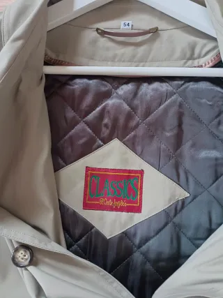 Gabardina hombre El Corte Inglés T-54