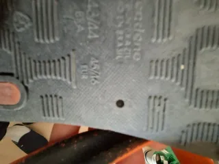 Chanclas Ipanema Negras y Naranjas