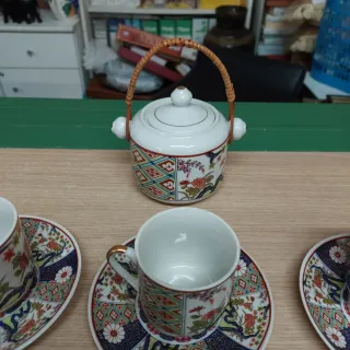 Set 6 Tazzine Caffè Vintage Giapponesi