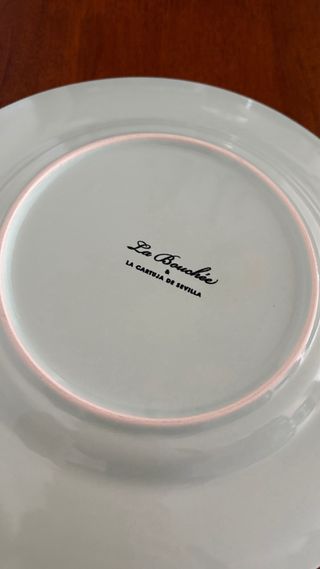 Vajilla La Bouchee & La Cartuja 6 servicios