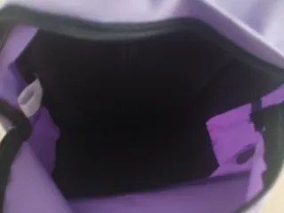 Mochila escolar lila 38x35cm