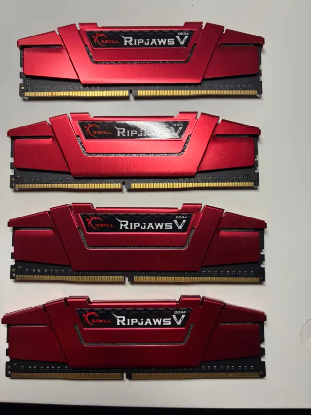 Pack 16GB RAM DDR4 G.Skill Ripjaws (4x4GB) 2400MHz
