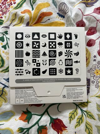 Tarjetas Contraste Bebé Blanco y Negro