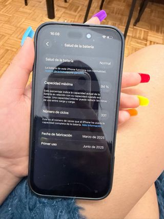 iPhone 16 Rosa 256GB (Face ID Roto)