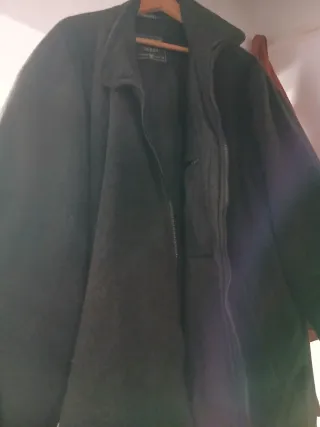 Abrigo Wellington Negro Gris Talla XXXL