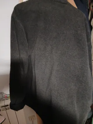 Abrigo Wellington Negro Gris Talla XXXL