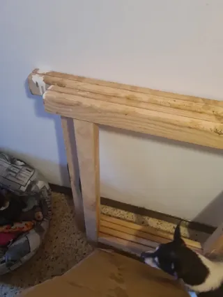 Caballetes de madera plegables (2)