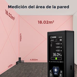 Telémetro Láser CIGMAN CD-60 120m NUEVO
