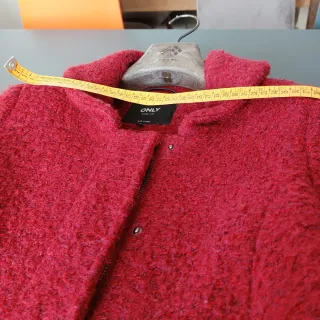 Cappotto rosso ONLY taglia S