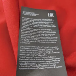 Cappotto rosso ONLY taglia S