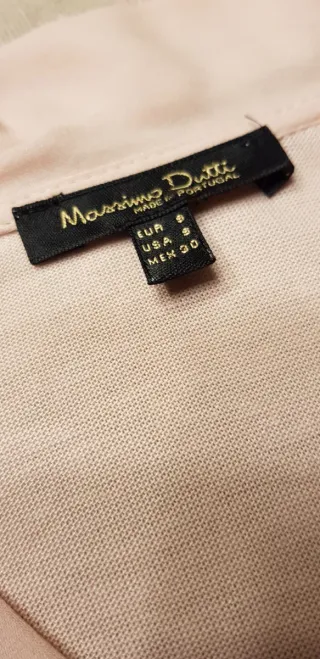 Top Massimo Dutti Rosa Talla S