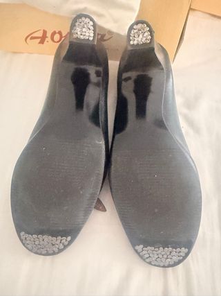 Zapatos Baile Español A. Ozuna Negros