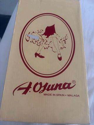 Zapatos Baile Español A. Ozuna Negros