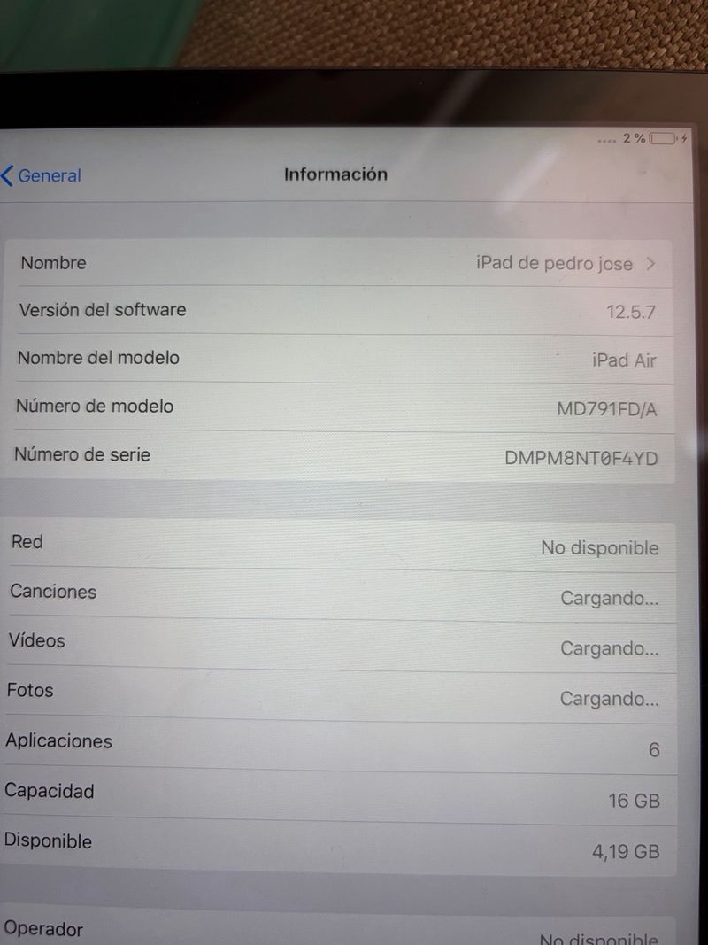 iPad Air 1ª Gen 16GB Plata afbeelding 4
