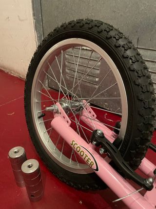 Patinete infantil rosa