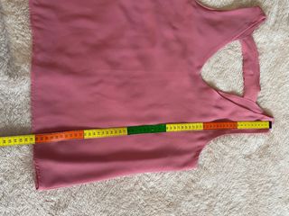 Top verano rosa con lazo espalda