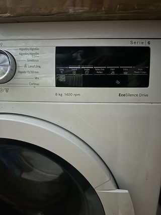 Lavadora Bosch Serie 6 EcoSilence Drive