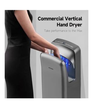 Secador de manos ANYDRY plateado