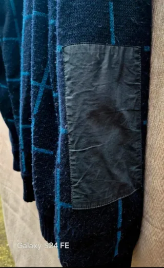 Giubbotto Navigare uomo blu a quadri