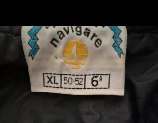 Giubbotto Navigare uomo blu a quadri